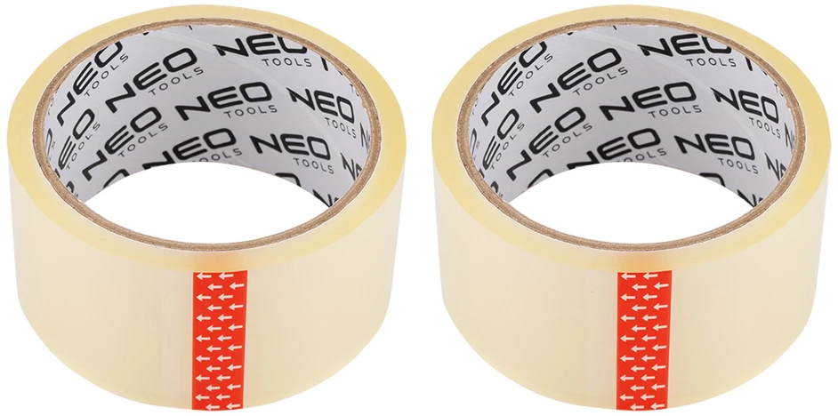 Neo Taśma Skaidri pakavimo juosta 48 mm x 40 m, 1+1 komplektas