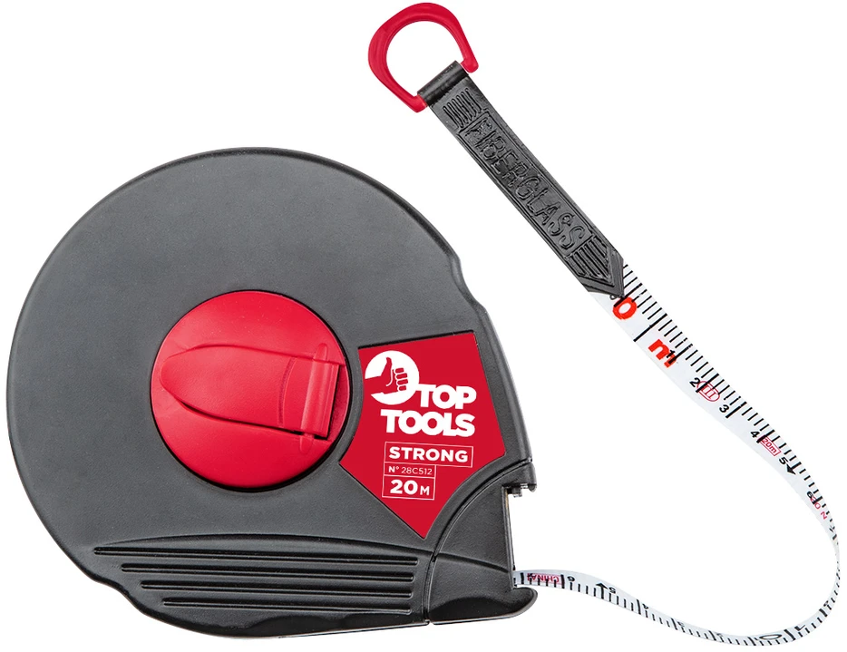 Ruletė stiklo audinio 12.5mm Top tools | 20m