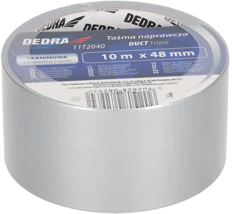 Dedra Taśma Tekstilinė remonto juosta „ortakiui“ 48 mm x 50 m