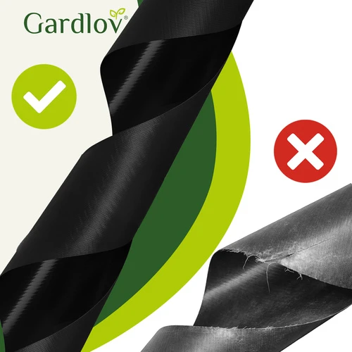 Gardlov Tvoros juosta 19cmx35m 450g/m2 juoda 23698