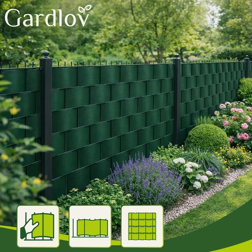 Gardlov Fencing tape 19cmx35m 450g/m2 žalias 23699