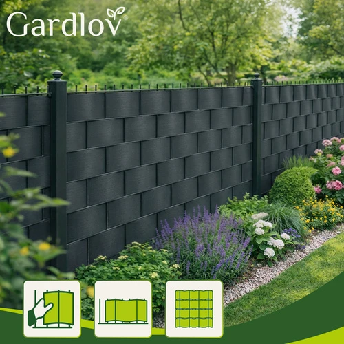 Gardlov Tvoros juosta 19cmx35m 630g/m2 antracitas 23703