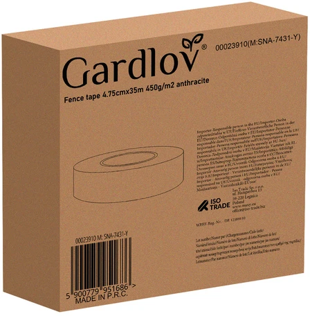 Gardlov Tvoros juosta 4,75cmx35m 450g antracitas 23910
