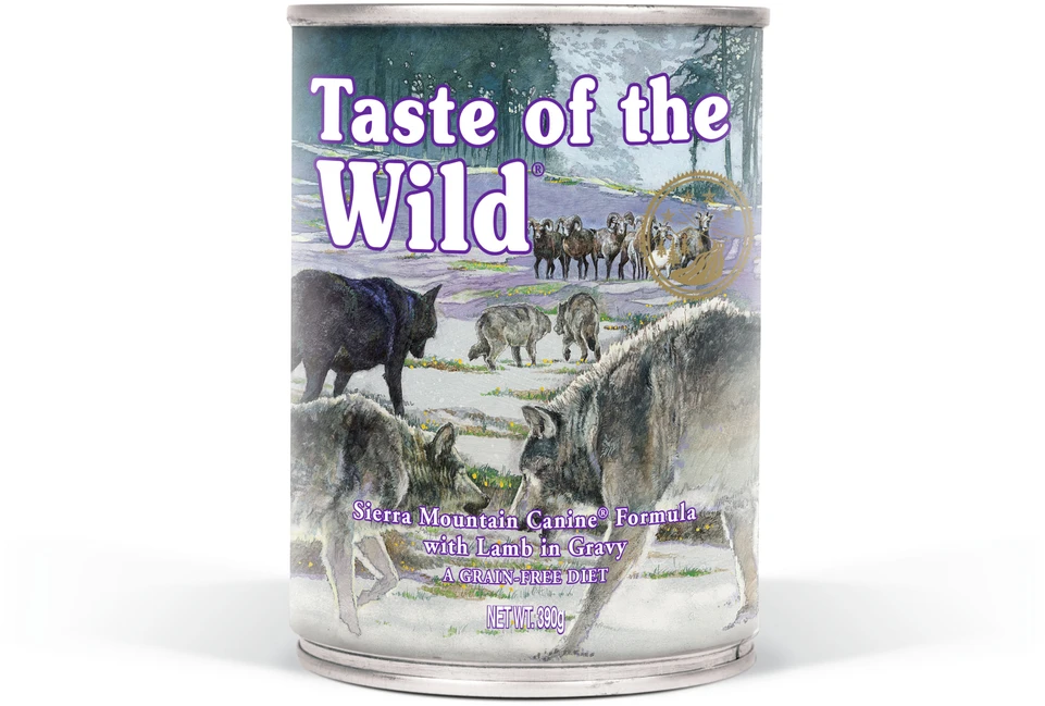 Šunų Maistas - TASTE OF THE WILD Sierra Mountain - 390 g