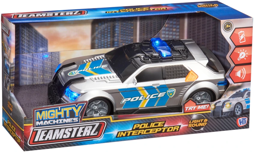 „Teamsterz“ – „Mighty Machines“ vidutinės vertės šviesos ir garso policijos perėmėjas