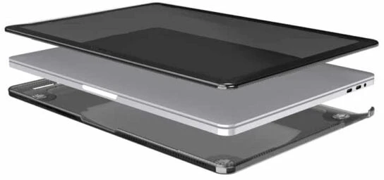 Tech 21 „Tech21“ – „Evo Hardshell MB Pro 13“ M1/M2 2020–> – uždangalas – pelenų pilkumo