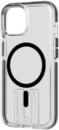 Tech 21 „Tech21“ – „Evo Kick MagSafe iPhone 15/14/13“ skaidriai juodas dėklas
