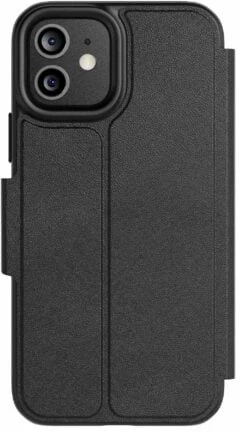 Tech 21 „Tech21 Evo Lite“ piniginės formos dėklas „iPhone 12“ – juodas