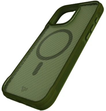 „Tech21 Evo Armour“ dėklas, skirtas „iPhone 16 Pro Max“ telefonui, „MagSafe“ žalias