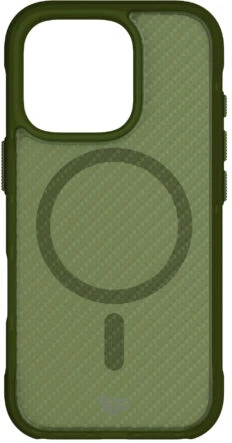 „Tech21 Evo Armour“ dėklas, skirtas „iPhone 16 Pro“, „MagSafe“ žalias