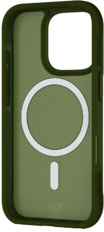 „Tech21 Evo Armour“ dėklas, skirtas „iPhone 16 Pro“, „MagSafe“ žalias