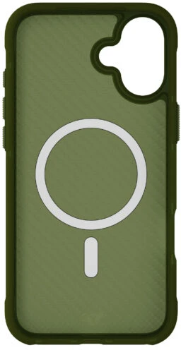 „Tech21 Evo Armour“ dėklas, skirtas „iPhone 16 Plus“ telefonui, „MagSafe“ žalias