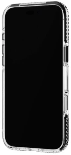 „Tech21 Evo Crystal“ dėklas „iPhone 16 Plus“ telefonui „MagSafe“ juodas