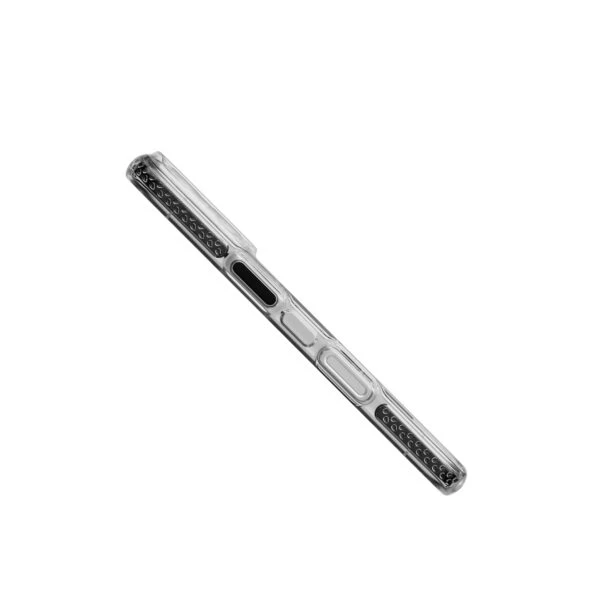„Tech21 Evo Crystal“ dėklas iPhone 16 Pro telefonui „Crystal MagSafe“ – juodas
