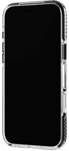 „Tech21 Evo Crystal“ dėklas iPhone 16 Pro Max telefonui „Crystal MagSafe“ – juodas