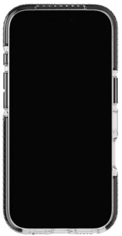 „Tech21 Evo Crystal“ dėklas iPhone 16 Pro telefonui „Crystal MagSafe“ – juodas