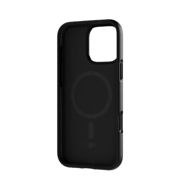 „Tech21 Evo Dusk“ dėklas iPhone 16 Pro Max telefonui „MagSafe“ juodas
