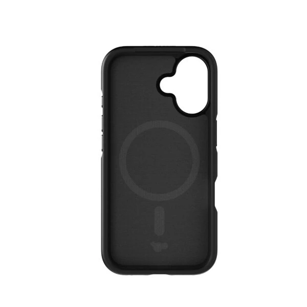 „Tech21 Evo Dusk“ dėklas iPhone 16 telefonui „MagSafe“ juodas