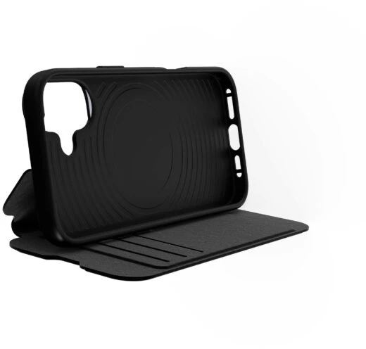 „Tech21 Evo Lite“ dėklas, skirtas „iPhone 16 Plus“ telefonui, juodas