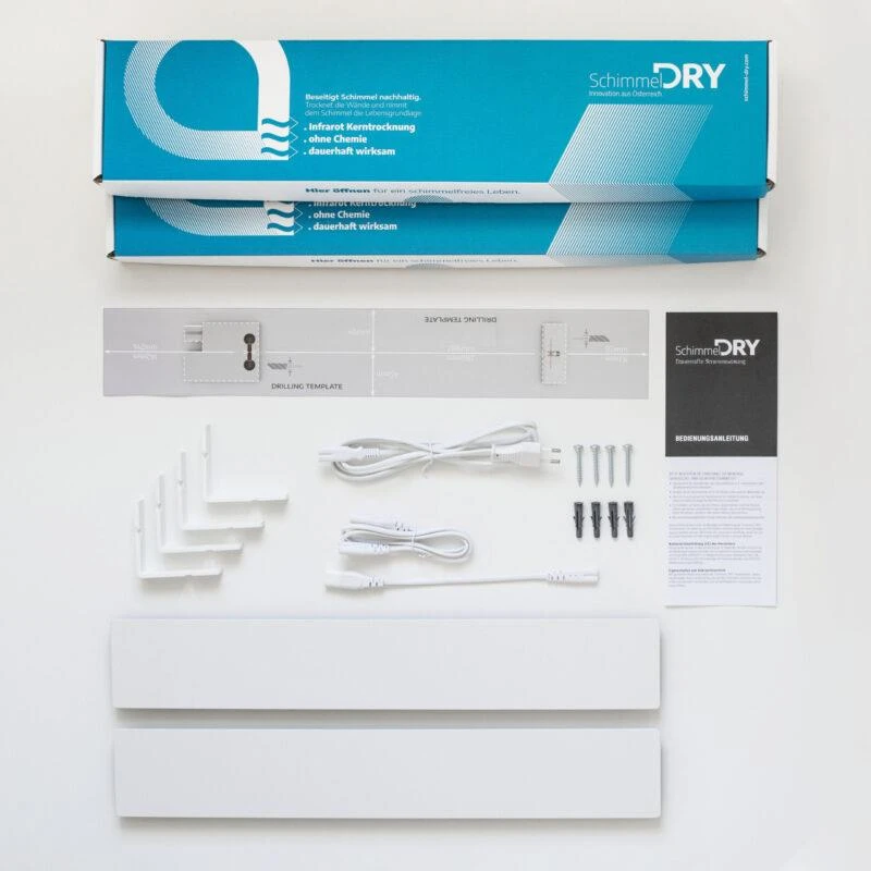 Sausintuvas Technaxx ELIAS Mold Dry SET M1+ M2, bazinis+ prailginimo modulis, Baltas (PN 5186)