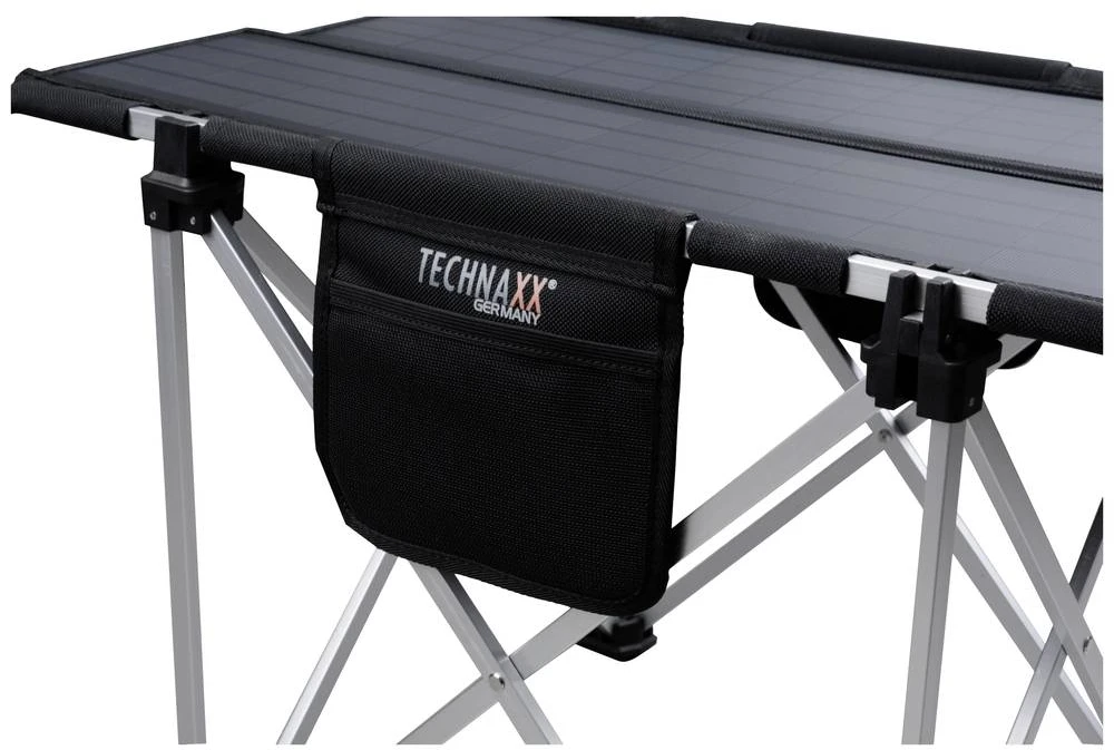 „Technaxx“ – sulankstomas saulės energija varomas kempingo stalas – 60 W – TX-251