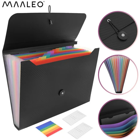 13-compartment document folder Maaleo 27227