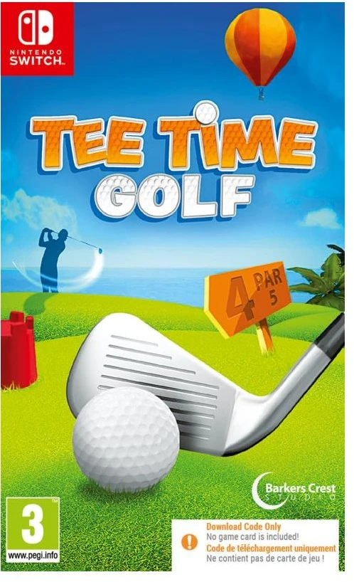 Tee Time Golf (kodas dėžutėje) – Nintendo jungiklis