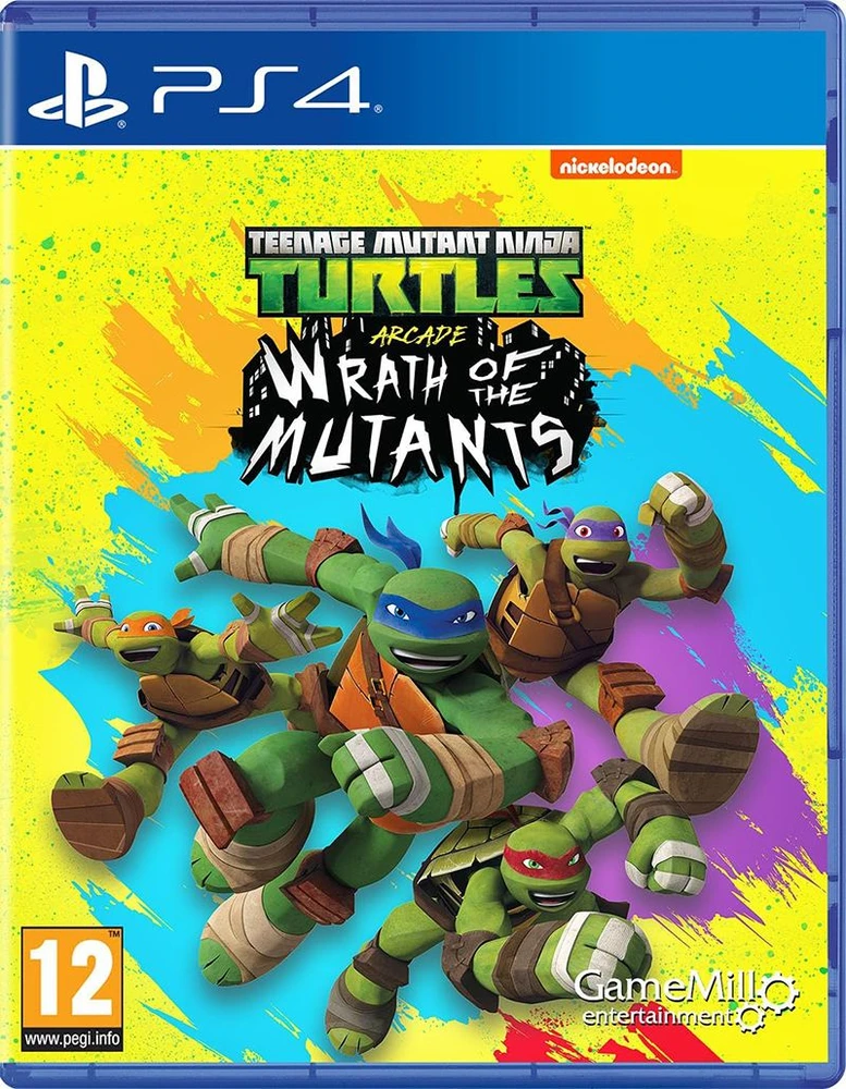 Žaidimas Mill Teenage Mutant Ninja Turtles: Wrath of the Mutants PS4