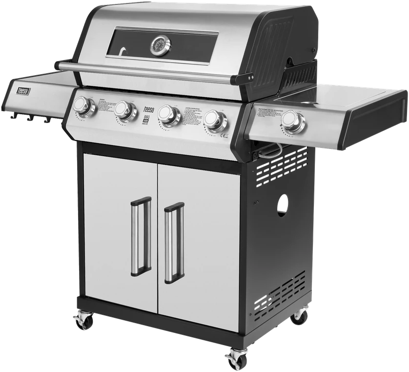Teesa BBQ 5006 MASTER dujinis grilis - 5 degikliai - vieta cilindrui