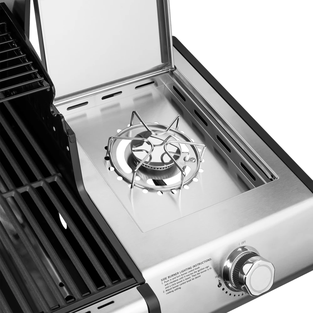 Teesa BBQ 5006 MASTER dujinis grilis - 5 degikliai - vieta cilindrui