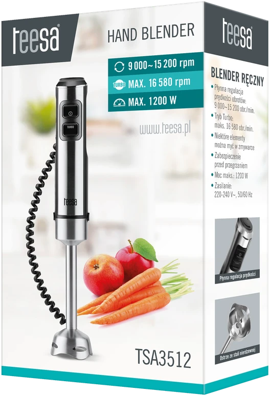 Teesa Rankinis maišytuvas 1200W