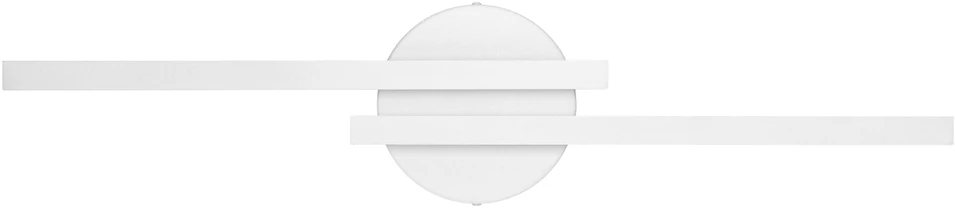Sieninis šviestuvas Orno TEKANO LED 14W, veidrodinis šviestuvas, 1540lm, 4000K, IP44, ilgis 55 cm, aliuminis, baltas