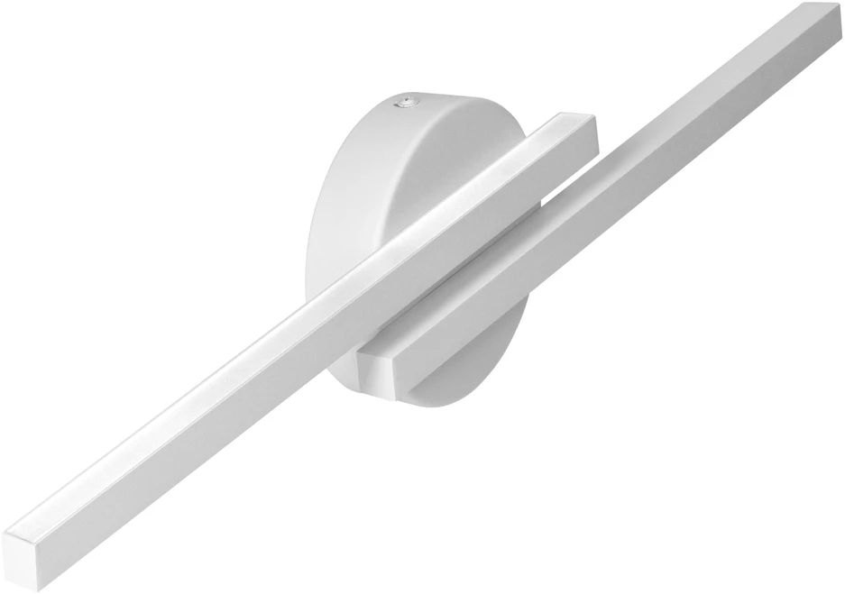 Sieninis šviestuvas Orno TEKANO LED 14W, veidrodinis šviestuvas, 1540lm, 4000K, IP44, ilgis 55 cm, aliuminis, baltas