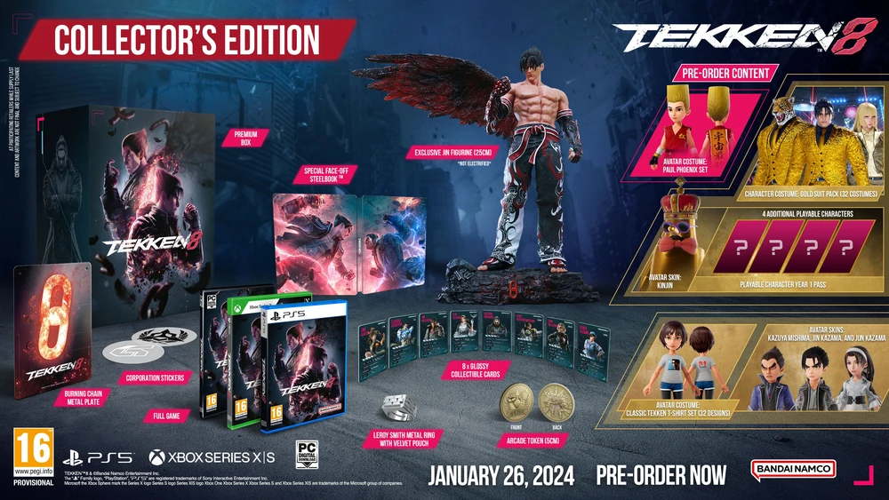 TEKKEN 8 (kolekcionavimo leidimas) – XBOX Series X