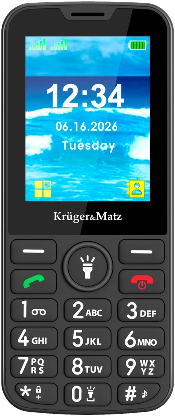 Telefonas GSM dla seniora Kruger & Matz Simple 924