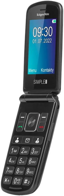 Kruger & Matz GSM telefonas senjorams Simple 929 (meniu nėra lietuvių kalbos)