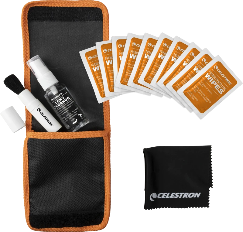 Teleskopas Celestron objektyvo valymo rinkinys