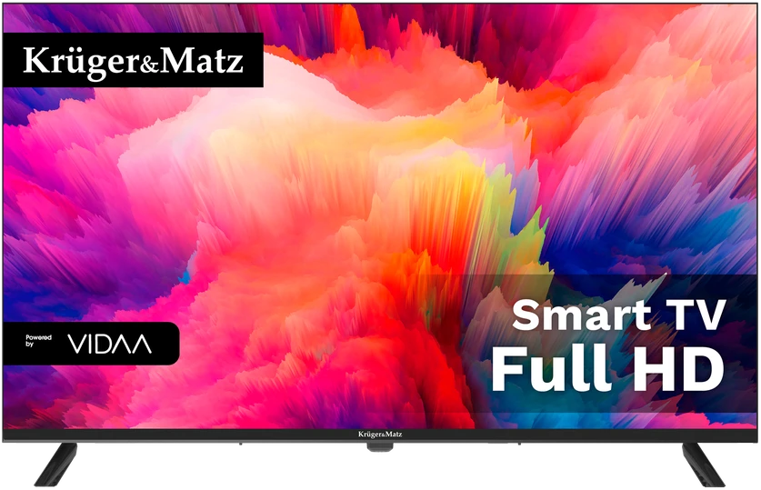 Televizorius Kruger & Matz 43" FHD smart DVB-T2/S2 H.265 Hevc