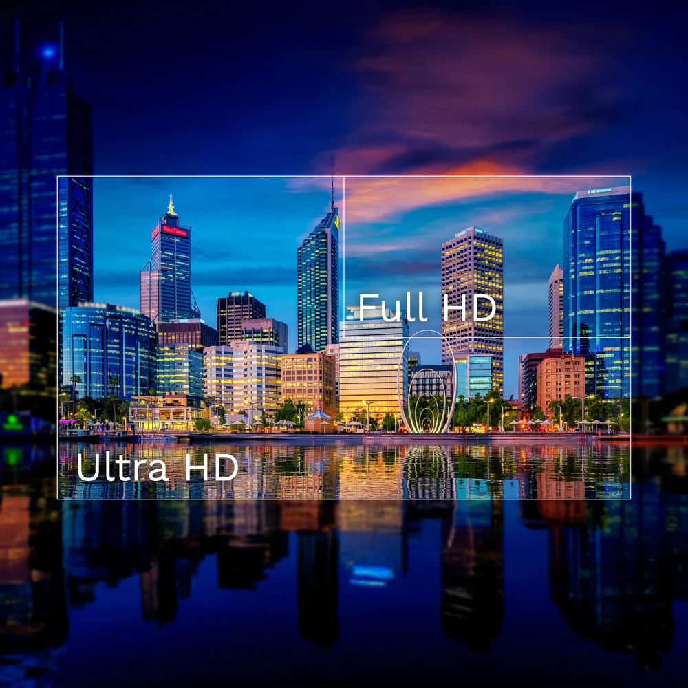 Kruger & Matz Televizorius „KrugerMatz“ 65 colių UHD išmanusis DVB-T2/S2 H.265 Hevc televizorius