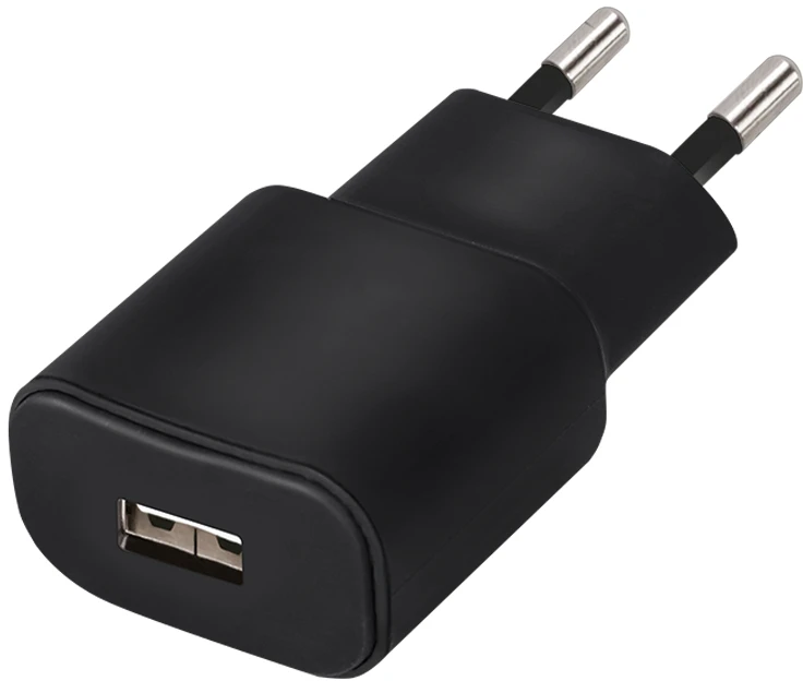 TelForceone Forever TC-01 įkroviklis 1x USB 2A juodas + Lightning laidas