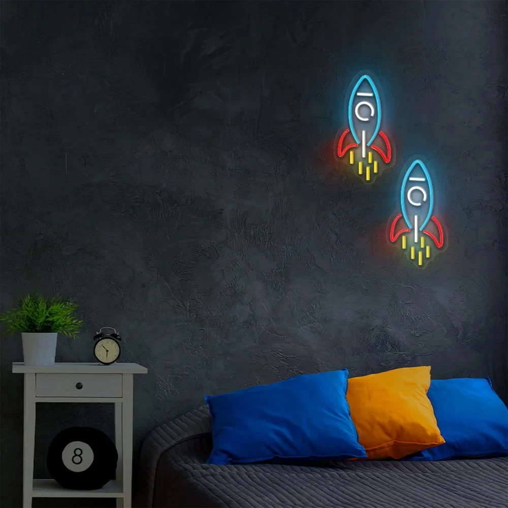 TelForceone Neoninis PLEXI LED ROCKET daugiaspalvis NNE18 Neolia