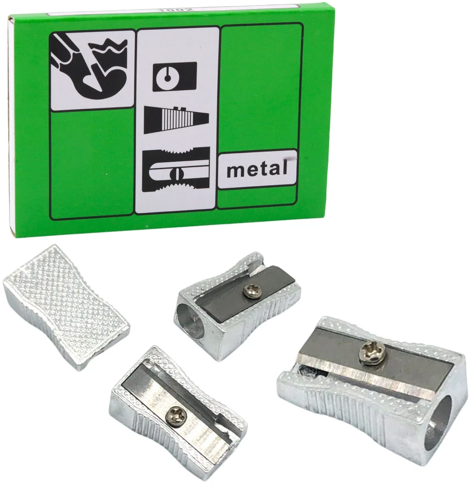 Lean Kompaktiškas metalinis drožtukas 2.5x1 cm