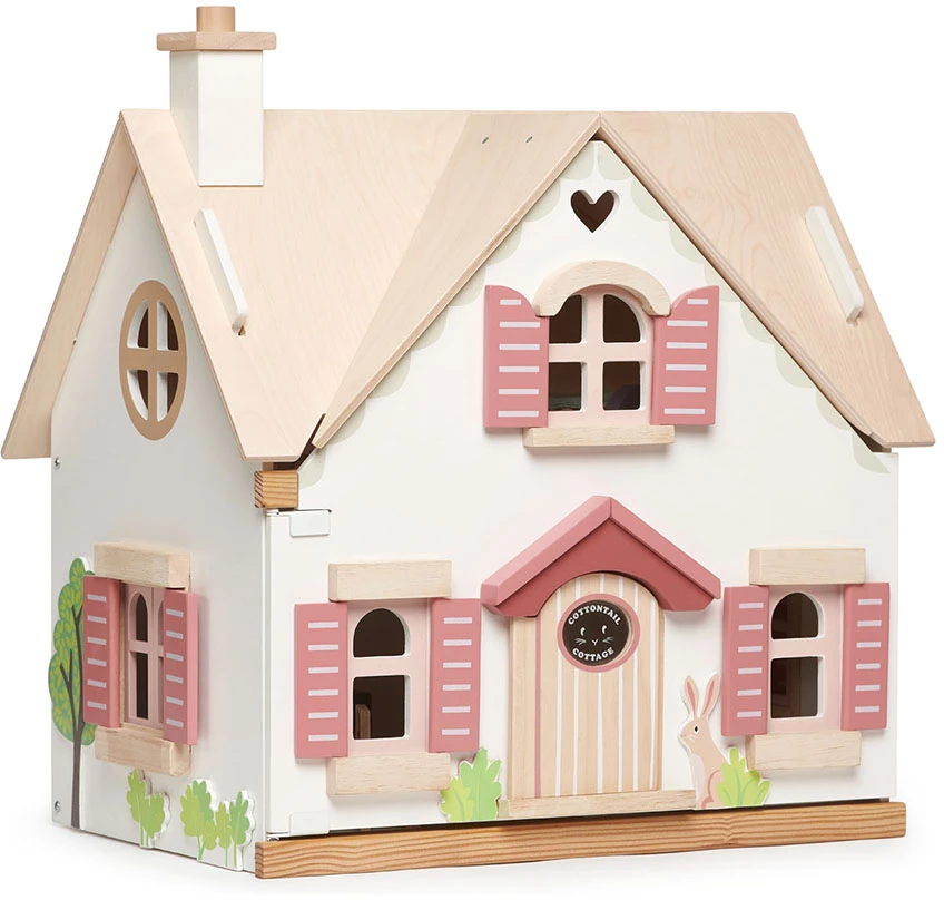 „Tender Leaf“ – lėlių namelis su baldais – „Cottontail Cottage“ – (TL8123)