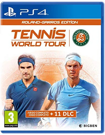 Big Ben Pasaulio teniso turas („Roland-Garros Edition“) – „PlayStation 4“.