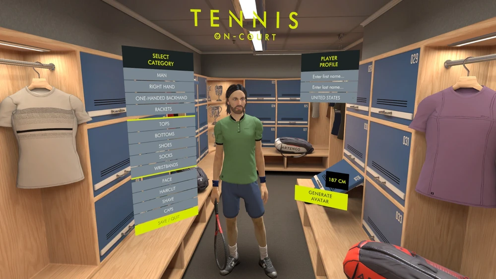 Perp Games Tennis on Court (PSVR2) PS5