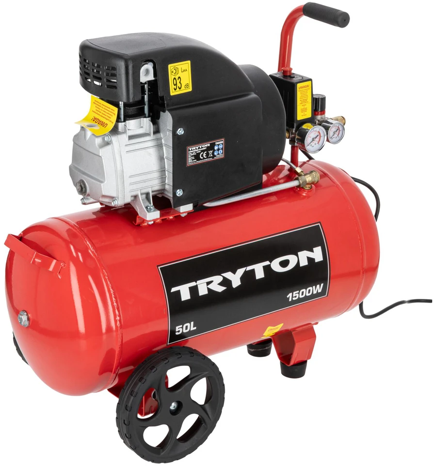 Tryton Tepalo kompresorius 50l, 1500w/2hp, 8bar, 206l/min