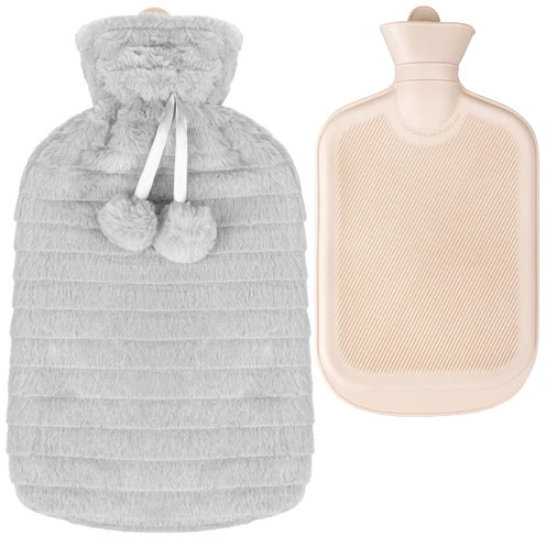 Rubber hot water bottle in a cover 2000ml Ruhhy