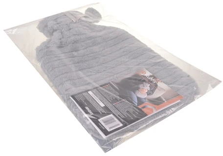 Rubber hot water bottle in a cover 2000ml Ruhhy