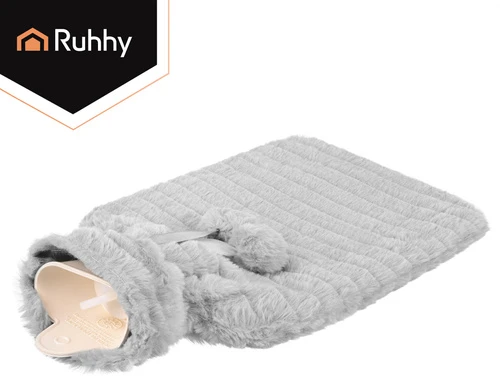 Rubber hot water bottle in a cover 2000ml Ruhhy