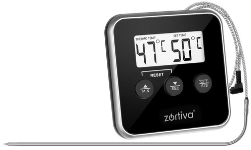 Virtuvės termometras su Zortiva zondu